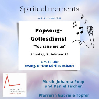 Spiritual Moments Zeit für und mit Gott