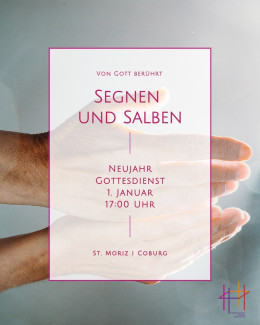 Plakat zum Gottesdienst